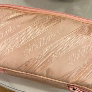 Limited Edition Saks Fifth Avenue by Dorothy Lipton Pink Travel Jewelry Case